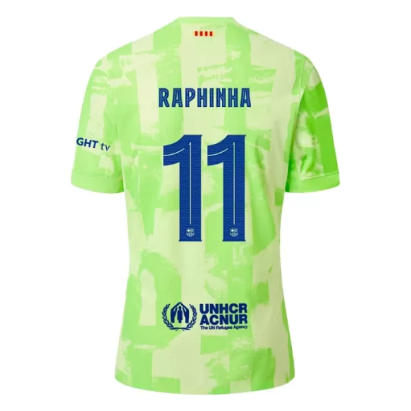 FC Barcelona Raphinha 11 Fotbollströja Tredje 2024/25