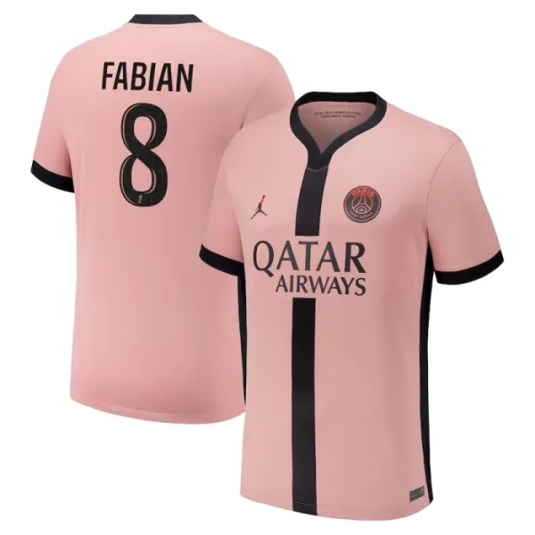 Paris Saint-Germain Fabian Ruiz 8 Fotbollströja Tredje 2024/25