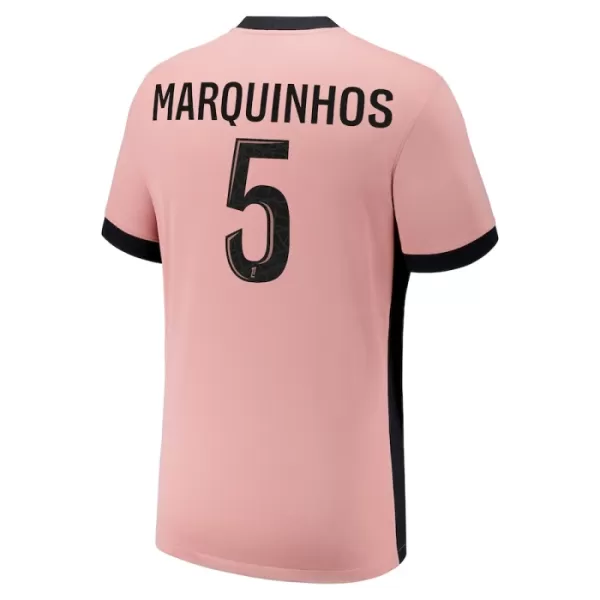 Paris Saint-Germain Marquinhos 5 Fotbollströja Barn Tredje 2024/25