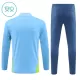 Manchester City Träningströjasats Quarter-Zip Barn 2024/25 Blå