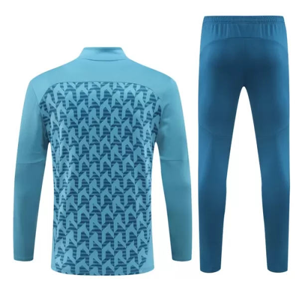 Olympique Marseille Träningströjasats Quarter-Zip 2024/25 Blå