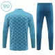 Olympique Marseille Träningströjasats Quarter-Zip Barn 2024/25 Blå