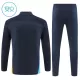 Olympique Marseille Träningströjasats Quarter-Zip Barn 2024/25 Navy