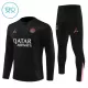 Paris Saint-Germain Träningströjasats Quarter-Zip Barn 2024/25 Svart