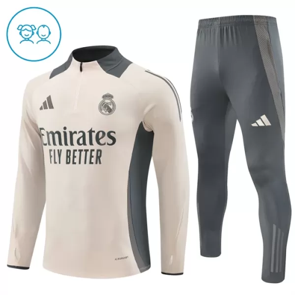 Real Madrid Träningströjasats Quarter-Zip Barn 2024/25