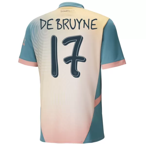 Manchester City De Bruyne 17 Fotbollströja Fjärde 2024/25