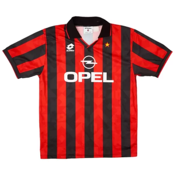 AC Milan 1994-95 Fotbollströja Hemma Retro