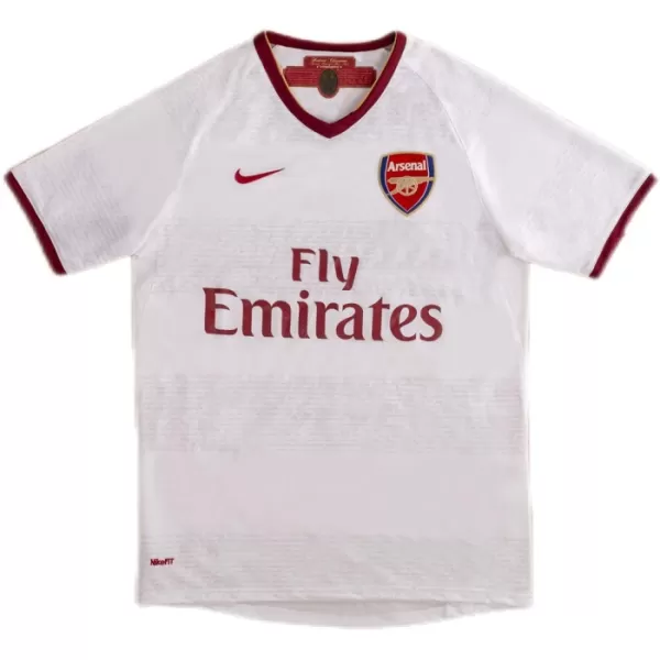 Arsenal 2007-08 Fotbollströja Borta Retro