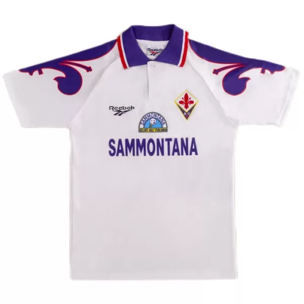 Fiorentina 1995-96 Fotbollströja Borta Retro