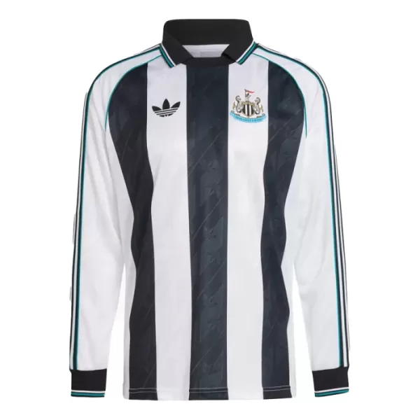 Newcastle United Fotbollströja Retro 2024/25 Långärmad