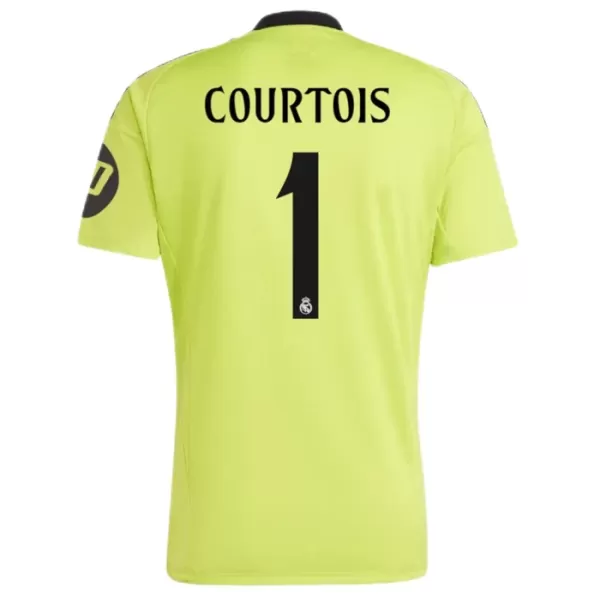 Real Madrid Courtois 1 Målvakt Fotbollströja Tredje 2024/25