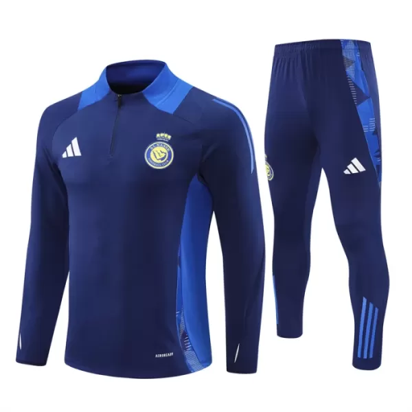 Al Nassr Träningströjasats Quarter-Zip 2024/25 Blå