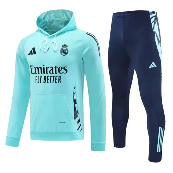 Real Madrid Hoodie Träningströjasats 2024/25