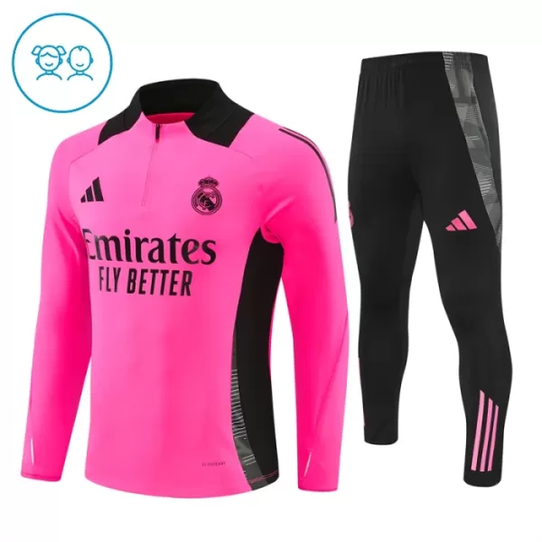 Real Madrid Träningströjasats Quarter-Zip Barn 2024/25