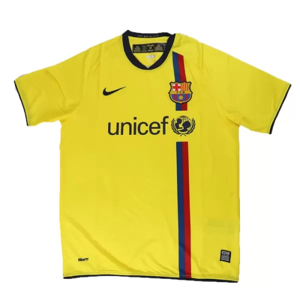 Barcelona 2008-09 Fotbollströja Borta Retro