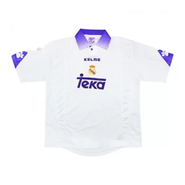 Real Madrid 1997-98 Fotbollströja Hemma Retro