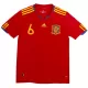 Spanien A. Iniesta 6 2010 Fotbollströja Hemma Retro