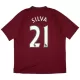 Manchester City Silva 21 2012-13 Fotbollströja Borta