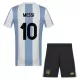 Argentina Messi 10 Fotbollströja Barn Jubileum 2024